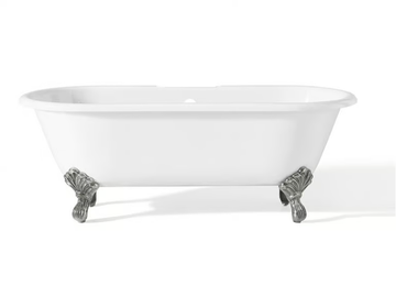 DUAL - Oval cast iron bathtub on legs by Gaia Mobili - view 3